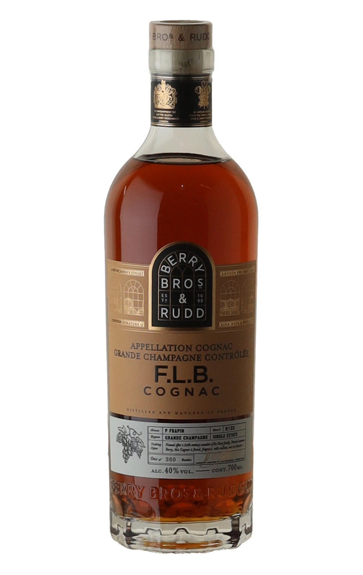 ブランデー BB&R F.L.B. Grande Champagne Cognac Buy Berry Bros. & Rudd F.L.B. Grande Champagne Cognac, Frapin (40