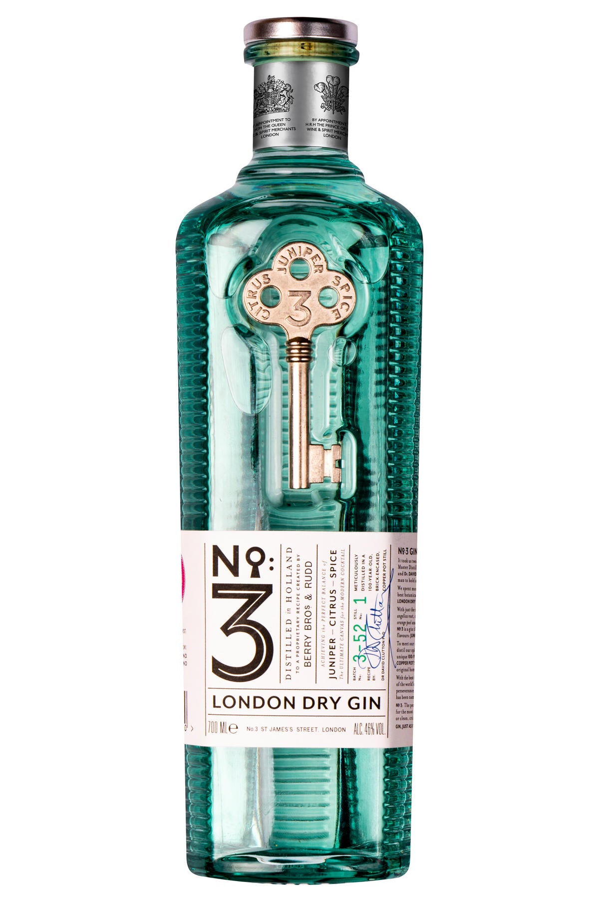 No.3 London Dry Gin (46%)