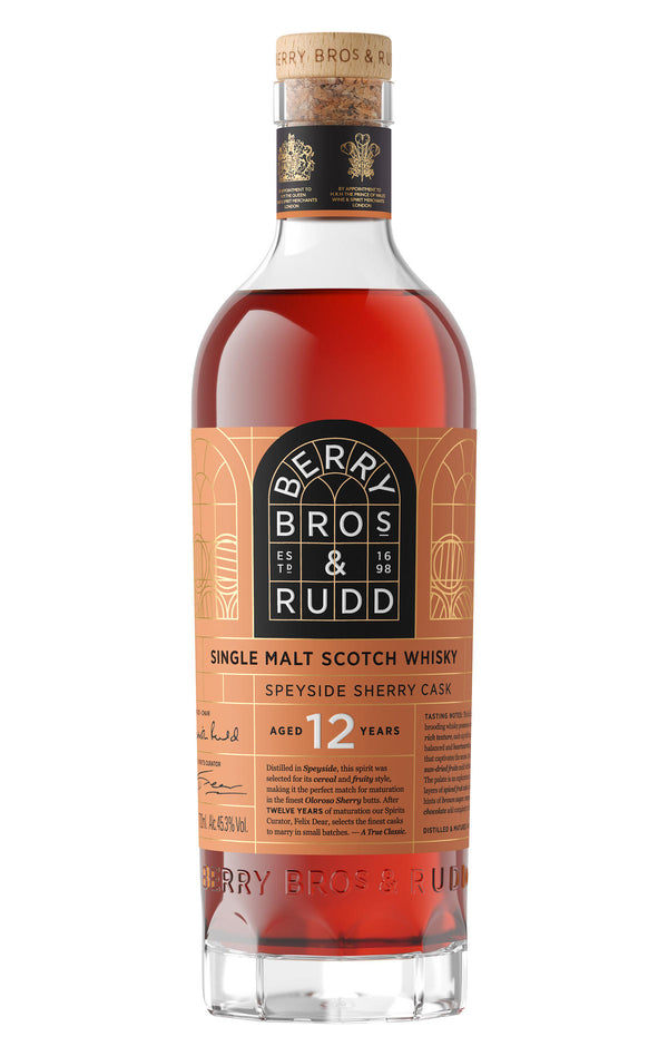 Berry Bros. & Rudd Speyside Sherry Cask, 12-Year-Old, Single Malt Scotch Whisky (45.3%)