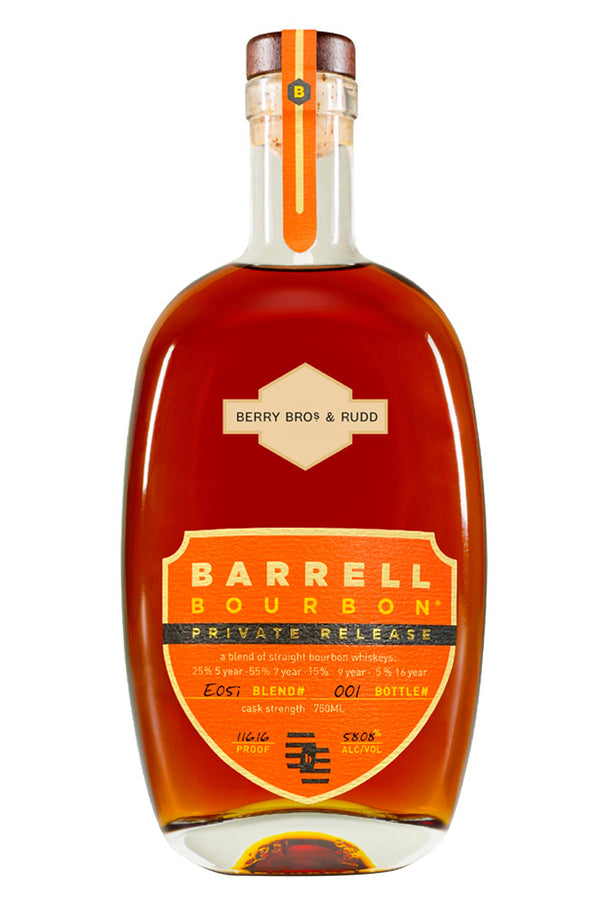 Barrell, Private Release for Berry Bros. & Rudd, E05i, Straight Bourbon Whiskey, USA (58.1%)