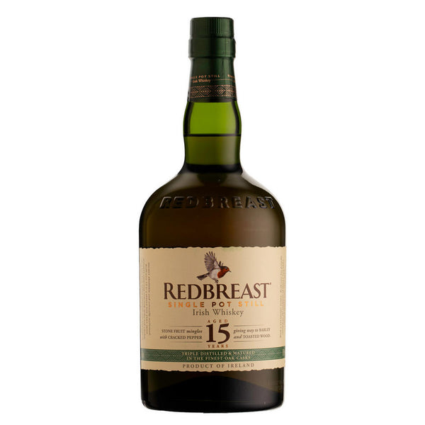 Redbreast, 15-Year-Old, Single Pot Still Whiskey, Ireland (46%)