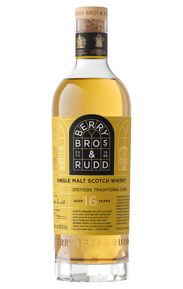 Berry Bros. & Rudd Speyside Traditional Cask, 16-Year-Old, Single Malt Scotch Whisky (48.2%)