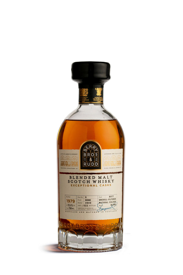 1979 Berry Bros. & Rudd Exceptional Casks, Blend 5, Blended Malt Scotch Whisky (52.6%)
