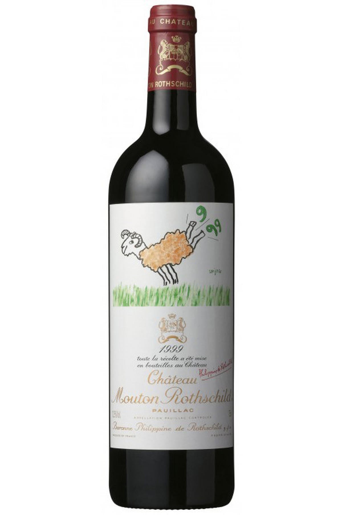 1999 Château Mouton Rothschild, Pauillac, Bordeaux
