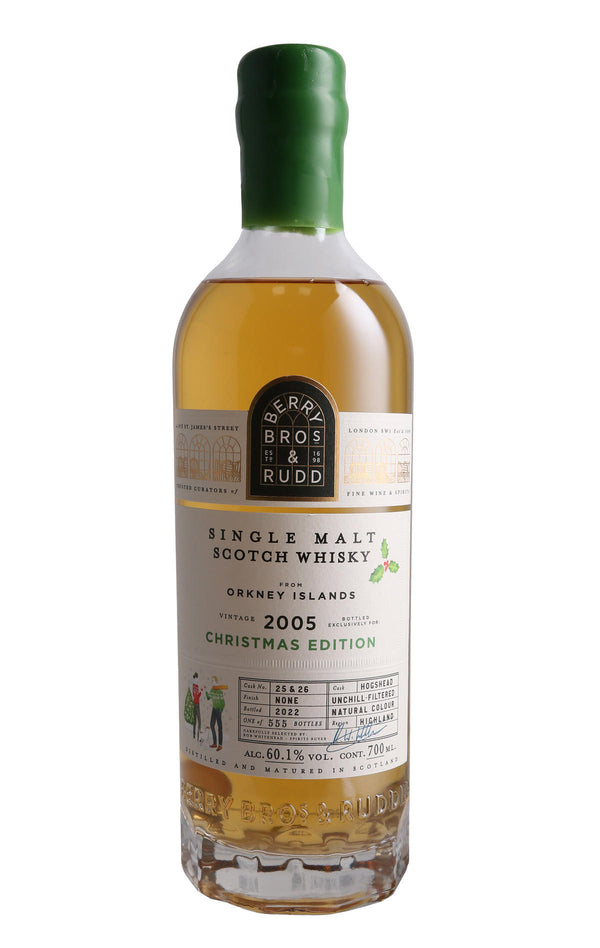 2005 Berry Bros. & Rudd Orkney, Cask Ref. 25 & 26, Highland, Single Malt Scotch Whisky (60.1%)