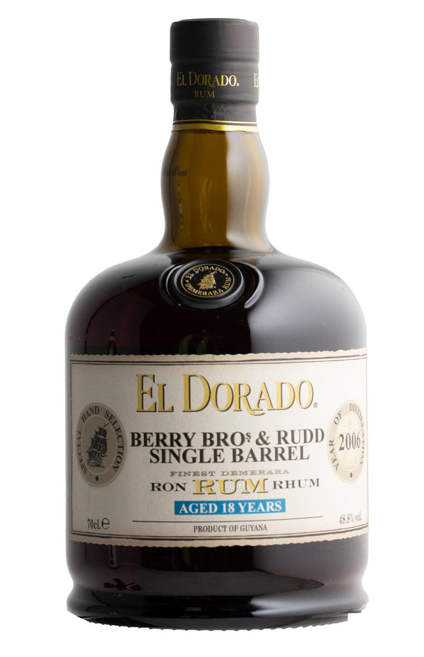 2006 El Dorado, BBR Exclusive Cask, 18-Year-Old, Rum, Guyana (48.8%)