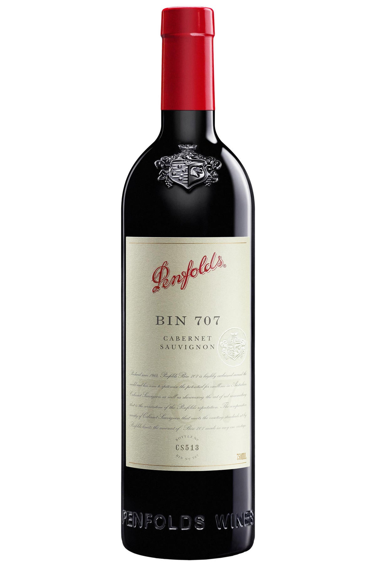 2018 Penfolds, Bin 707 Cabernet Sauvignon, Australia