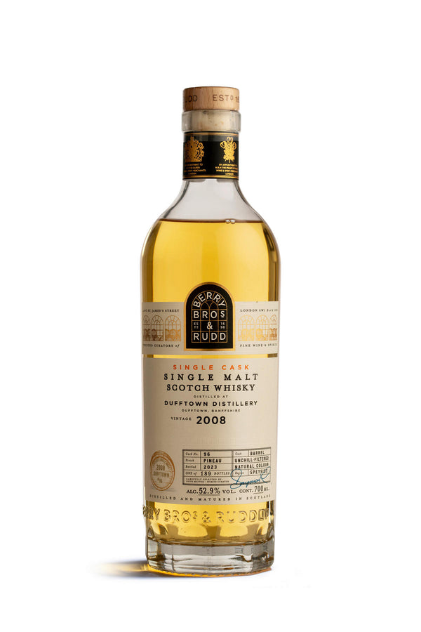 2008 Berry Bros. & Rudd Dufftown, Cask Ref. 96, Speyside, Single Malt Scotch Whisky (52.9%)