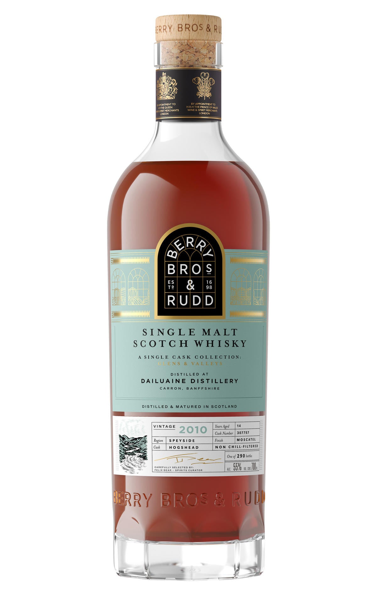2010 Berry Bros. & Rudd Dailuaine, Cask Ref. 307757, Speyside, Single Malt Scotch Whisky (55%)