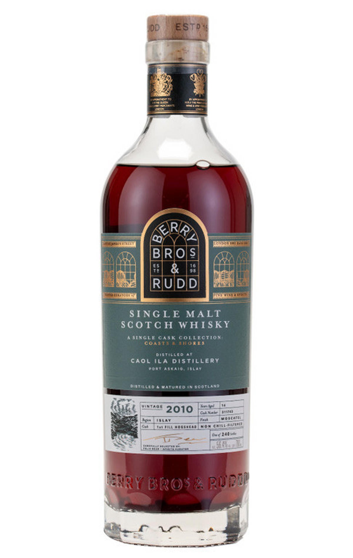 2010 BB&R Caol Ila, Coasts & Shores, Cask Ref. 311743, Islay, Single Malt Scotch Whisky (56.4%)