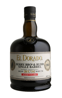 2013 El Dorado, BBR Exclusive Cask, 9-Year-Old, Rum, Guyana (60%)