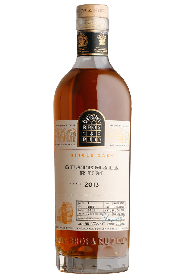 2013 Berry Bros. & Rudd Guatemala Rum, Cask Ref. 4 (56.3%)