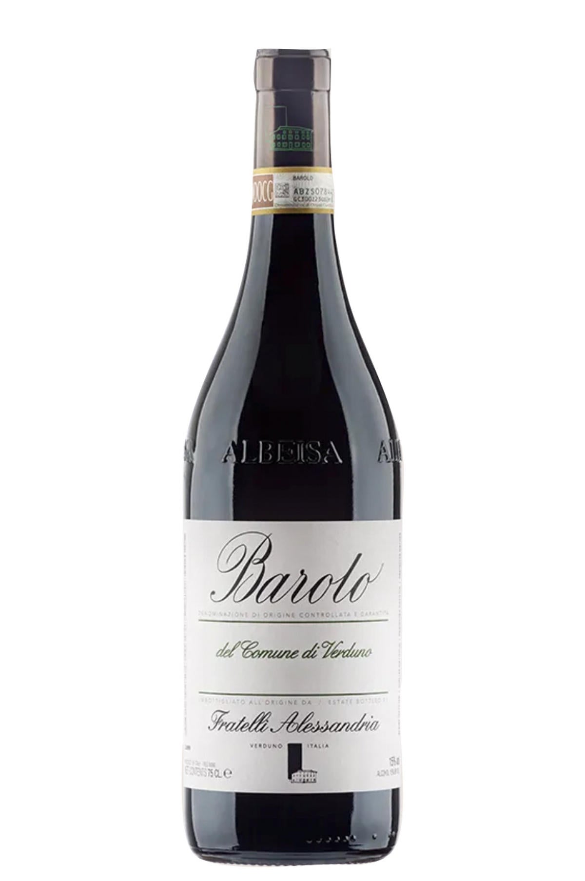 2020 Barolo, del Comune di Verduno, Fratelli Alessandria, Piedmont, Italy