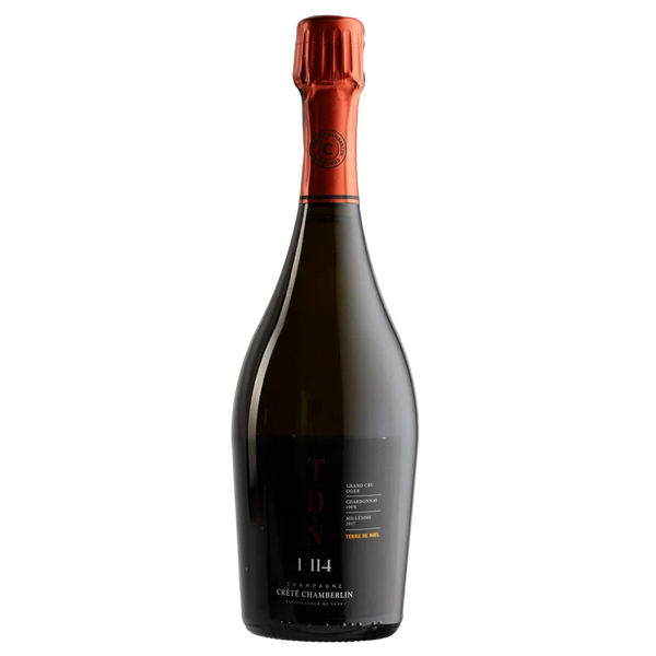 2017 Champagne Crété Chamberlin, TDN 1.114, Blanc de Blancs, Grand Cru, Oger, Brut Nature