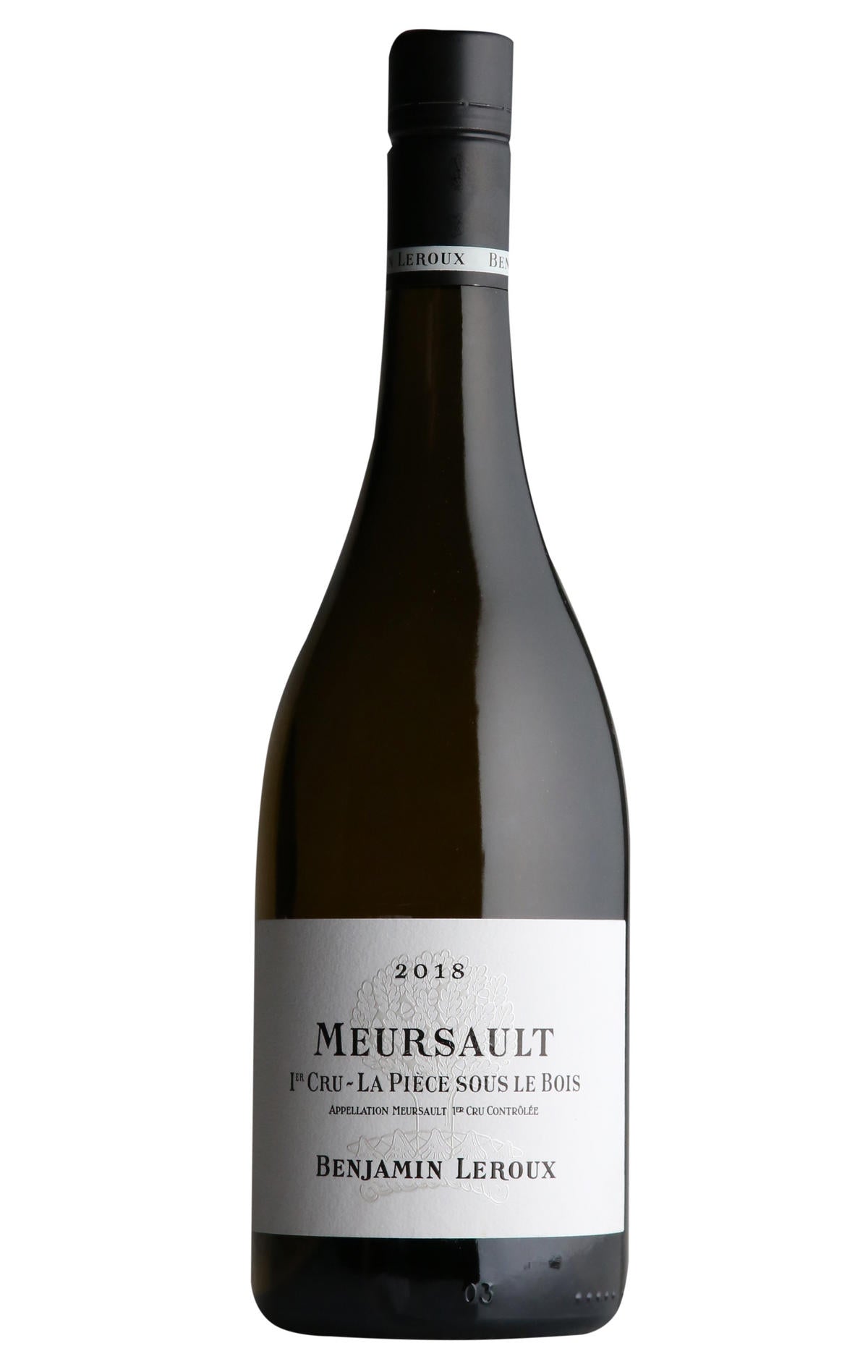 2018 Meursault, La Pièce Sous le Bois, 1er Cru, Benjamin Leroux, Burgundy