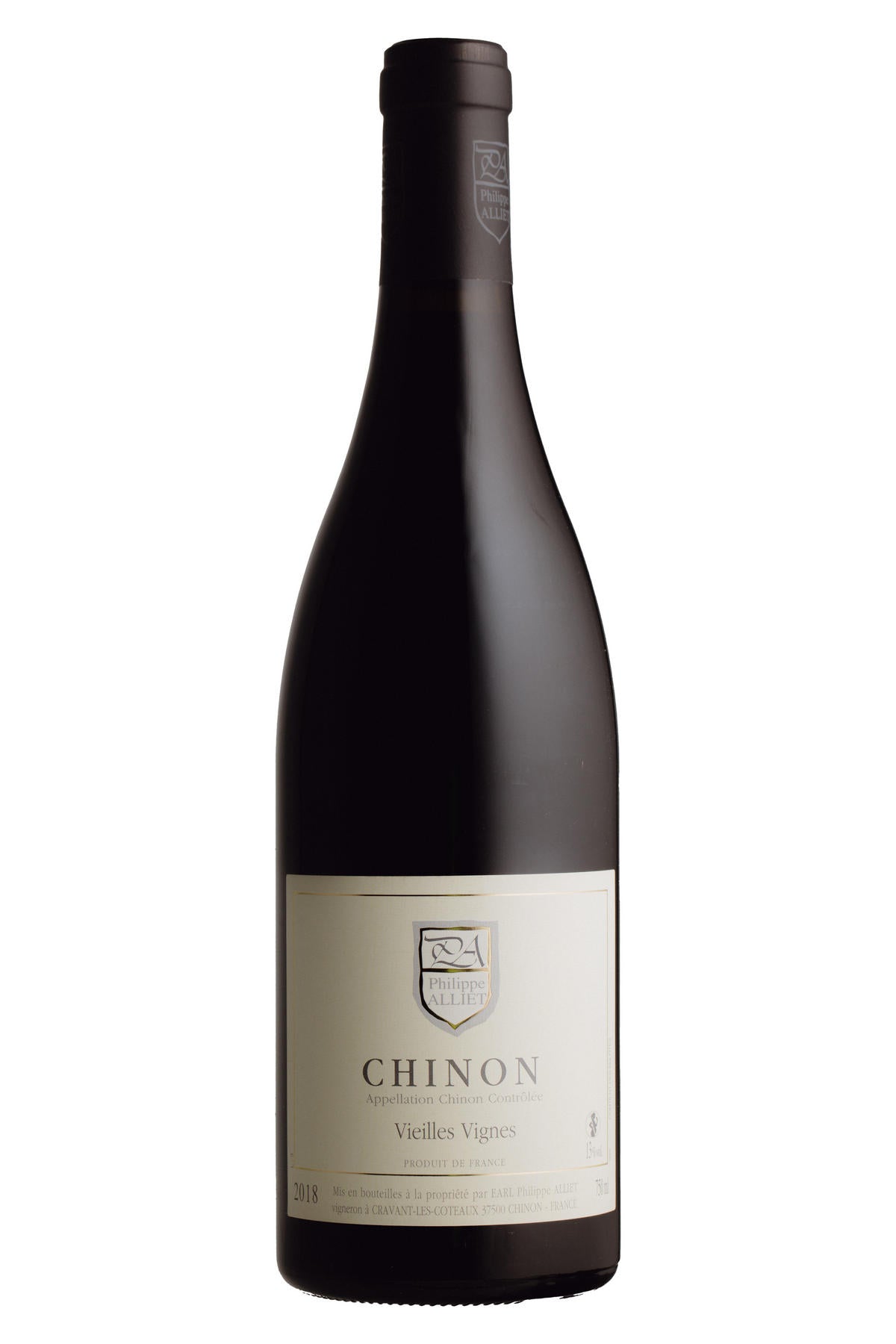 2018 Chinon Rouge, Vieilles Vignes, Philippe Alliet, Loire
