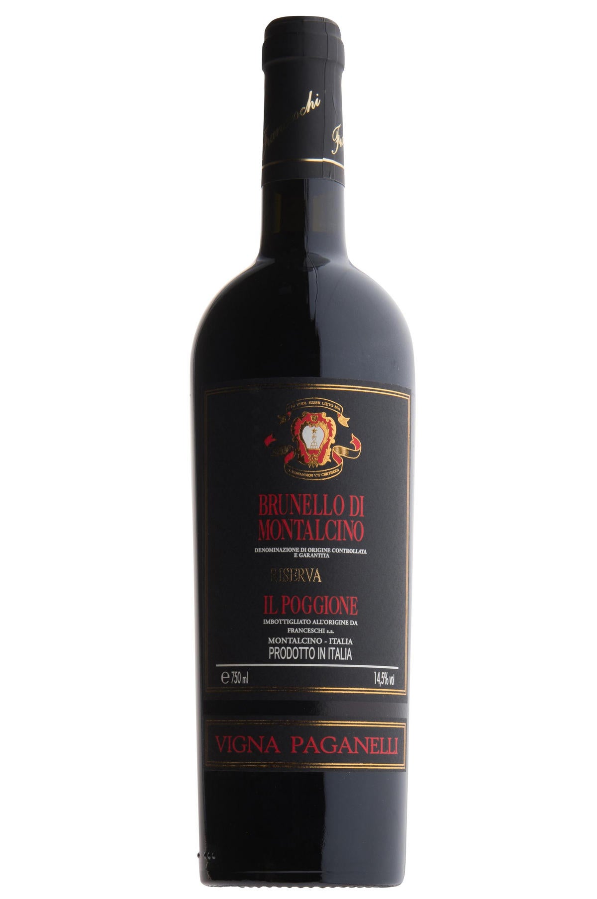 2007 Brunello di Montalcino, Vigna Paganelli, Riserva, Il Poggione, Tuscany, Italy