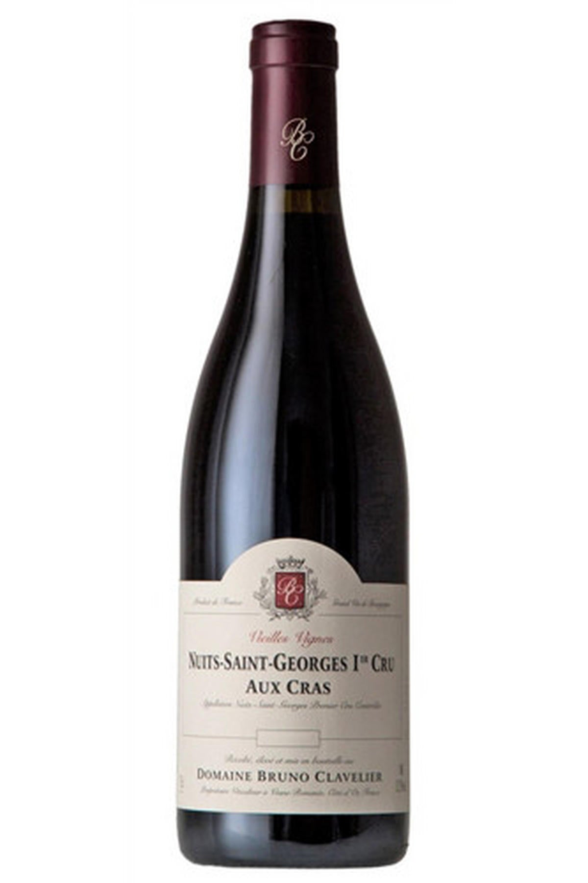 2022 Nuits-St Georges, Aux Cras, 1er Cru, Vieilles Vignes, Domaine Bruno Clavelier, Burgundy