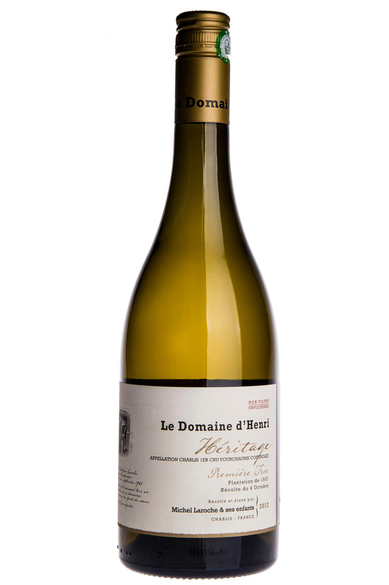 Buy 2020 Chablis, Fourchaume, Héritage, 1er Cru, Le Domaine d'Henri ...