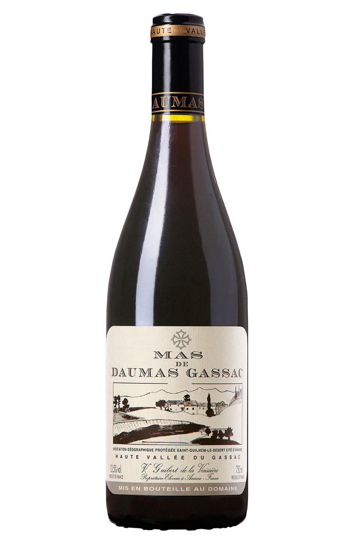 2020 Mas de Daumas Gassac, Rouge, St Guilhem-le-Désert Cité d'Aniane, Languedoc