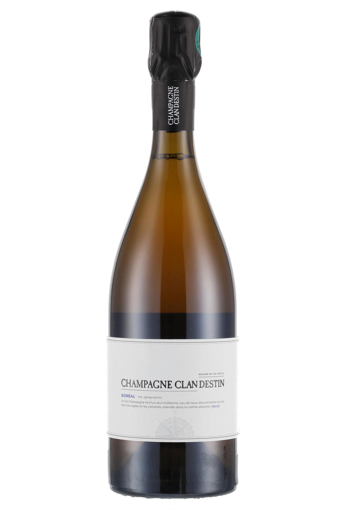 2021 Champagne Clandestin, Boreal, Brut Nature (Base 2020)