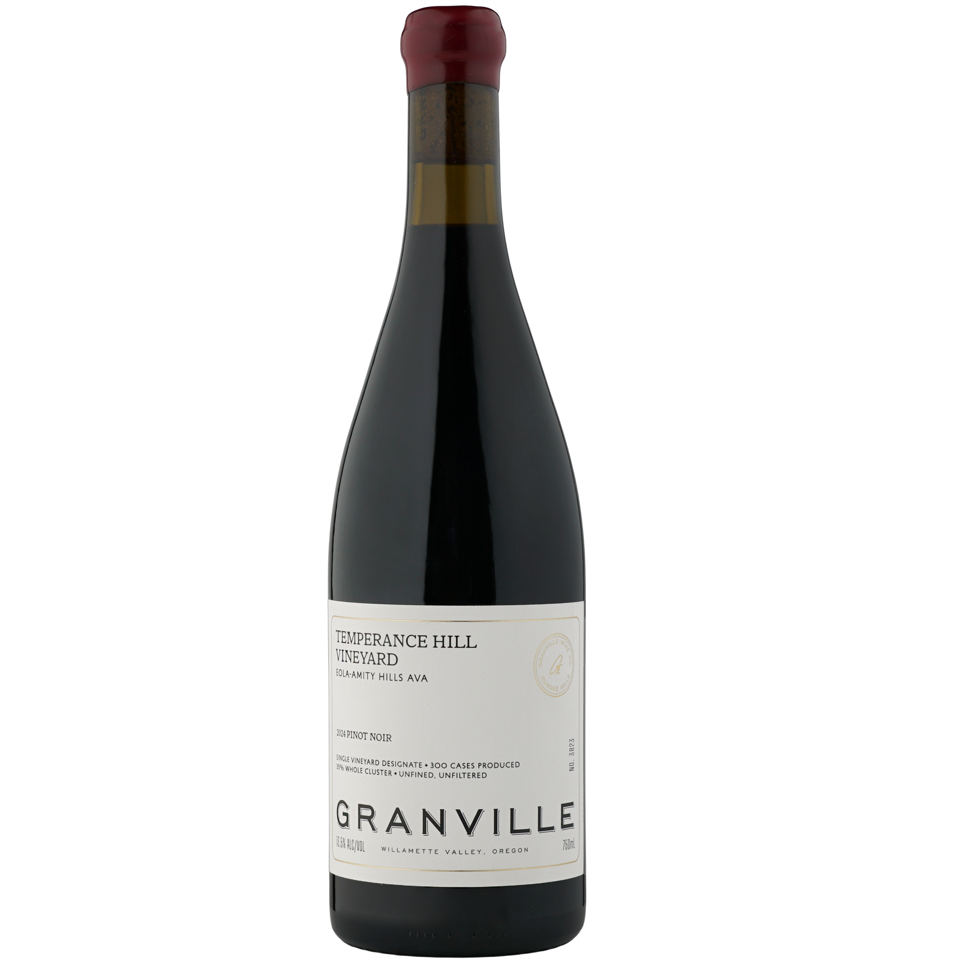 2023 Granville, Temperance Hill Vineyard Pinot Noir, Eola-Amity Hills, Oregon, USA