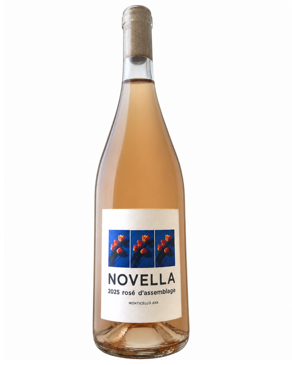 2025 Novella, Rosé d'Assemblage, Monticello, Virginia, USA