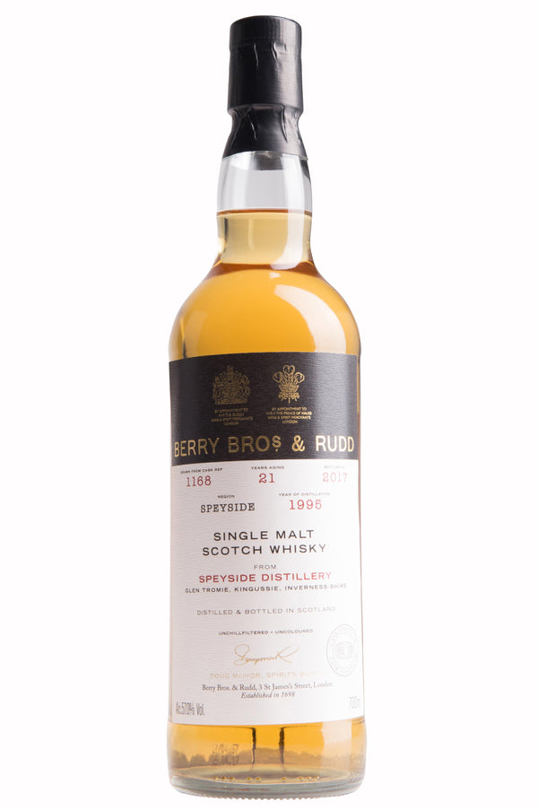 1995 Berrys' Own Selection Speyside, Cask No. 1168, 57.0%