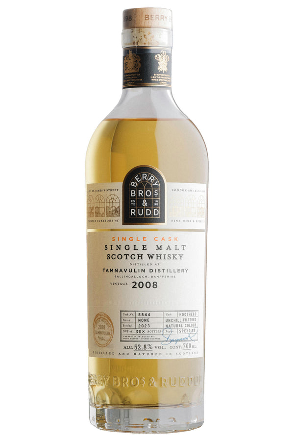 2008 Berry Bros. & Rudd Tamnavulin, Cask Ref. 5544, Speyside, Single Malt Scotch Whisky (52.8%)