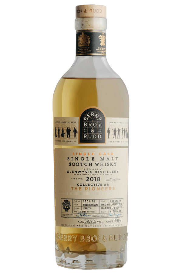 2018 Berry Bros. & Rudd Glen Wyvis, Cask Ref. 1501/1502, Highland, Single Malt Scotch Whisky (53.9%)