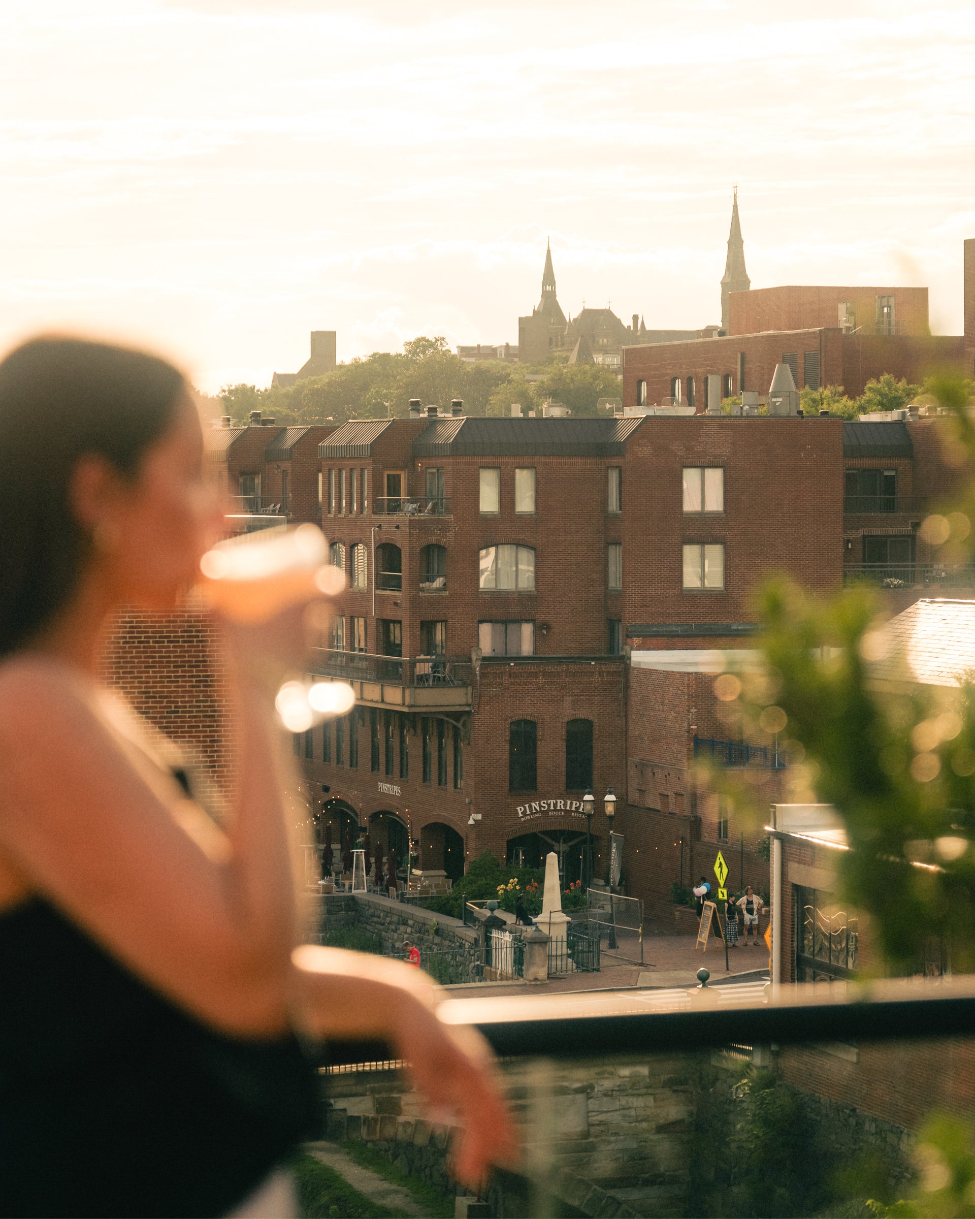 Rooftop Rosé at the Rosewood